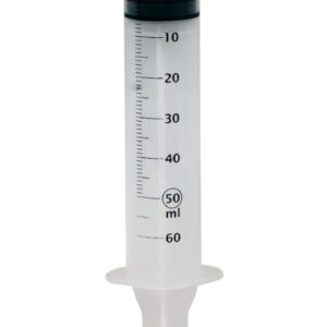 Seringă sterilă i.u. 50/60ml pentru pompe de perfuzie Luer-Lock 1 buc